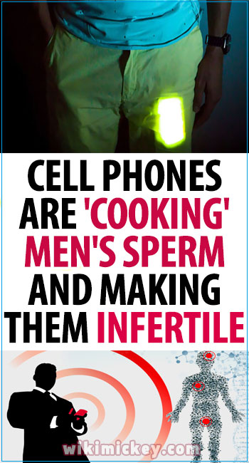 Cell Phones Are 'Cooking' Men's Sperm and Making Them Infertile 2
