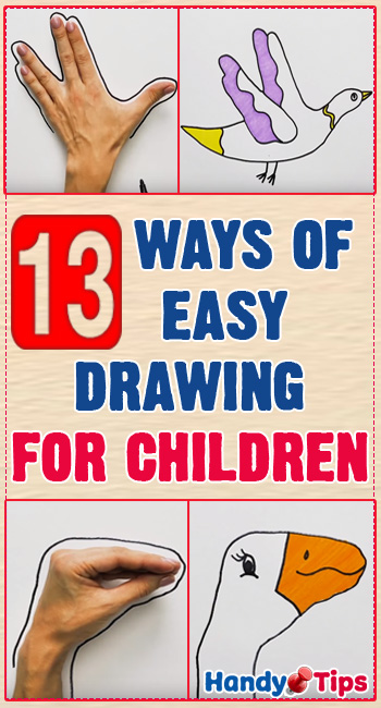 13 Easy drawing ideas for kids! Easy Drawing Tips! 3
