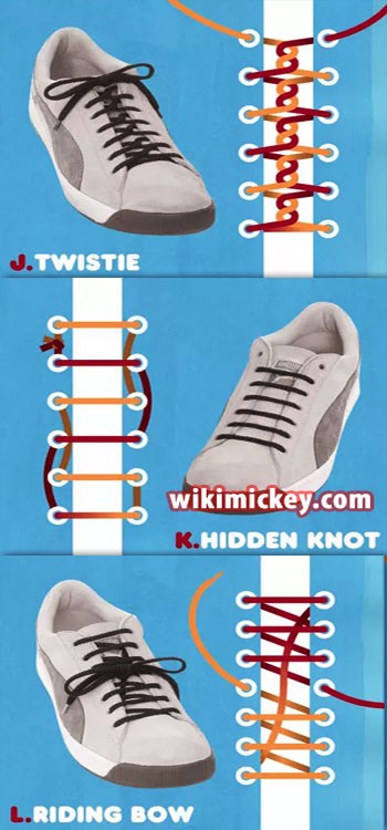 15 Creative ways to tie your shoes! | Social Useful Stuff - Handy Tips