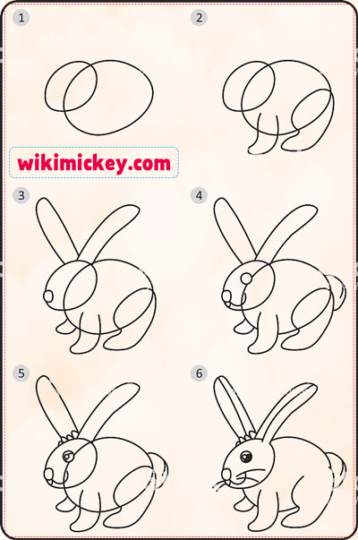 easy drawing ideas for kids easy draw bunny rabbit kolay çizim tavşan resmi draw step by step 