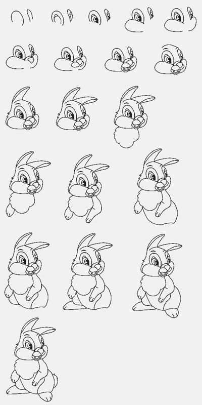 easy drawing ideas for kids easy draw rabbit bunny kolay çizim tavşan resmi draw step by step 