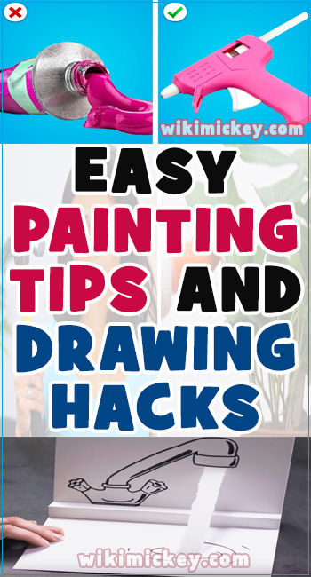 Easy Painting Techniques and Drawing Hacks 2