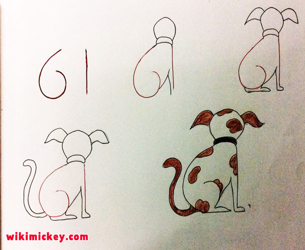 easy drawing ideas for kids easy draw dog kolay çizim köpek chien