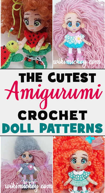 Amigurumi Doll Crochet Models 70