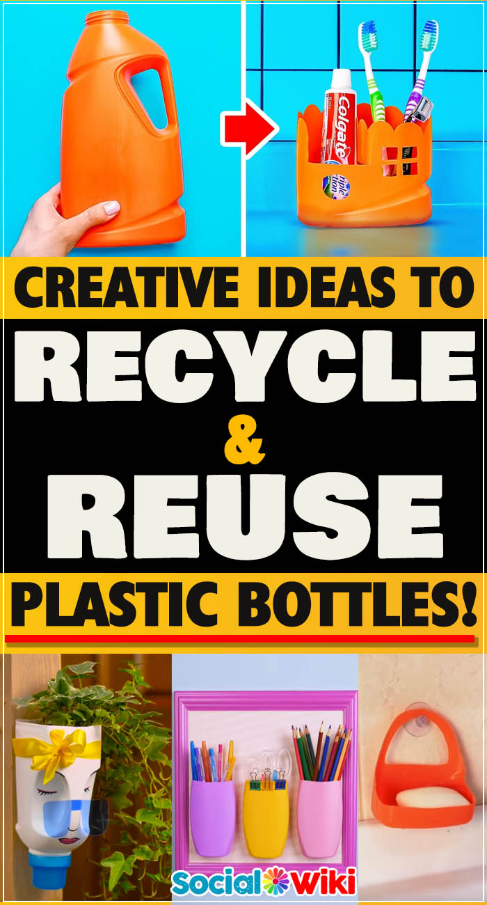 Creative Ideas to Recycle and Reuse Plastic Bottles! 1