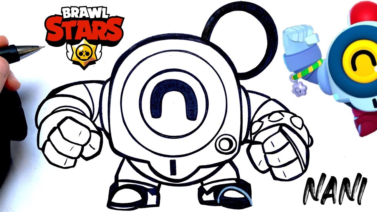 Comment Dessiner Nani Le Nouveau Brawler Brawl Stars Social Useful Stuff Handy Tips - image brawl stars nouveau brawler