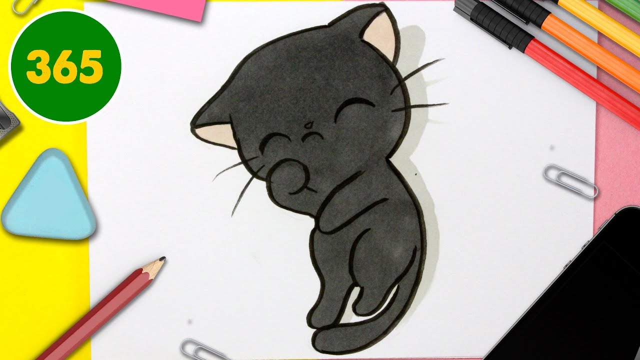 Comment Dessiner Un Chat Kawaii Apprendre à Dessiner Comment Dessiner Kawaii Facile Social 