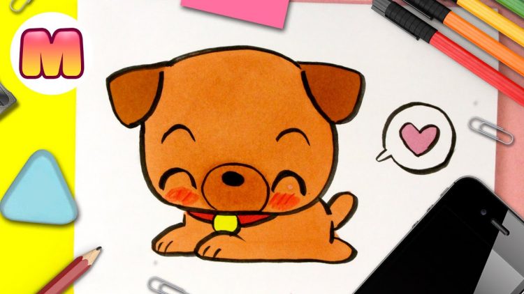 como dibujar un perro kawaii | Social Useful Stuff - Handy Tips