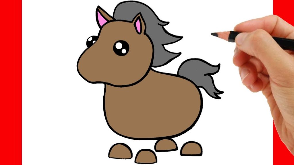How To Draw Horse From Adopt Me Pet How To Draw Roblox Adopt Me Pet Drawing Roblox Social Useful Stuff Handy Tips - adopt me pets roblox drawing