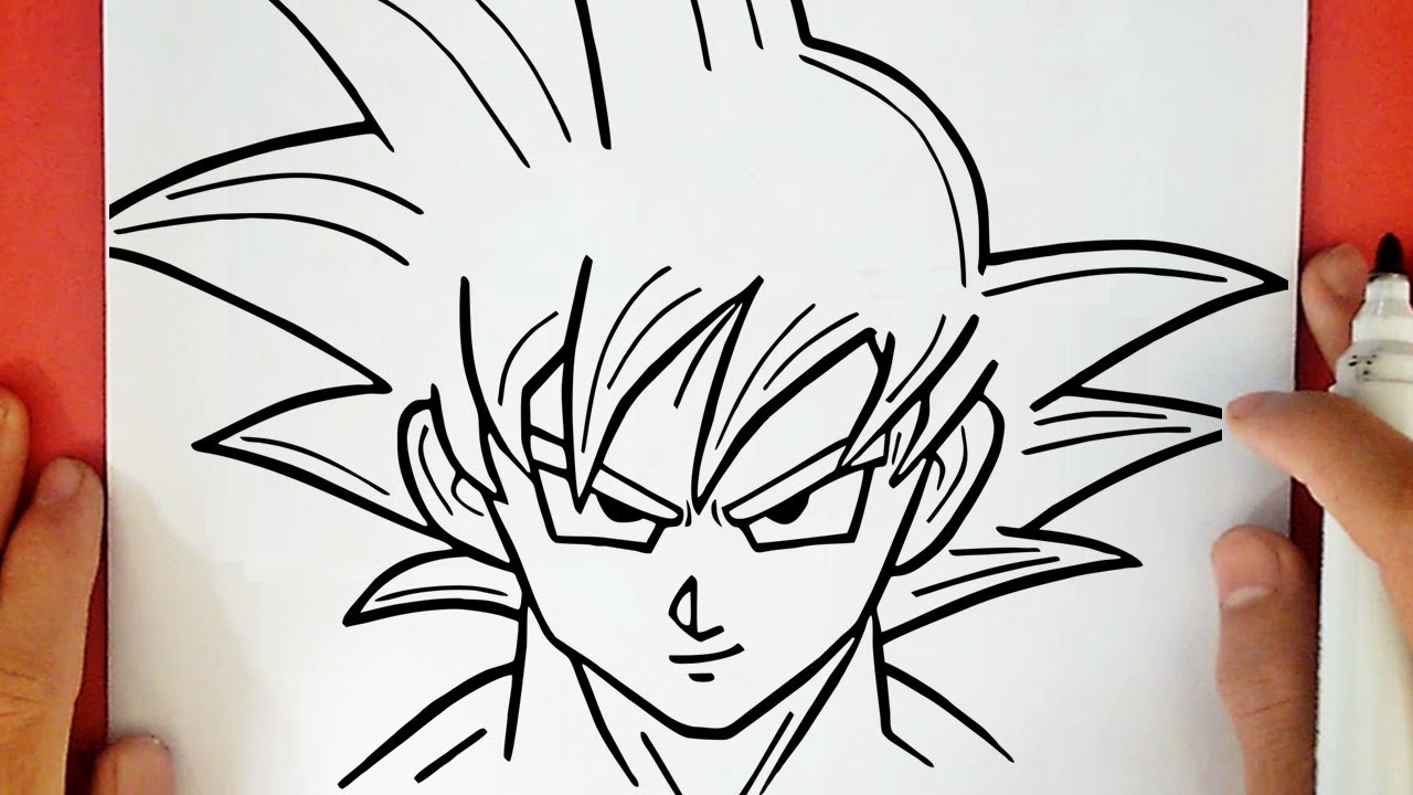 Dibujos de goku para dibujar