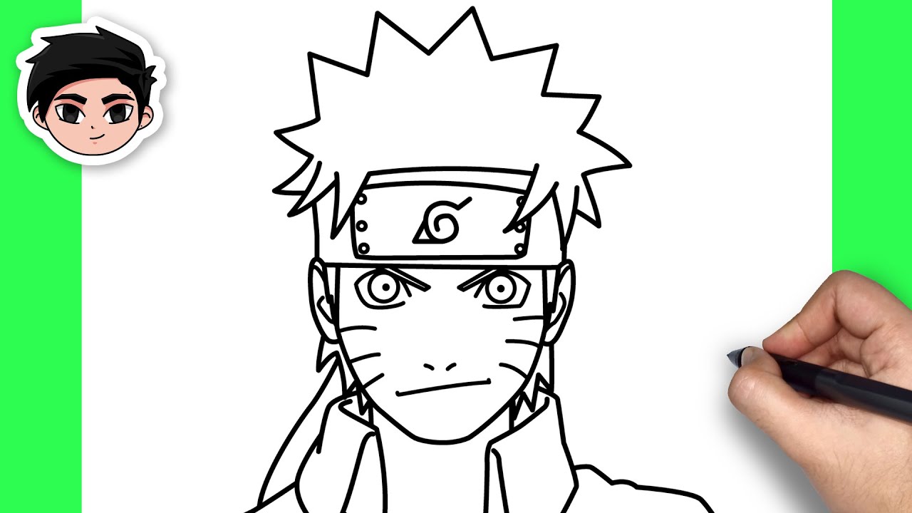 How To Draw Naruto Uzumaki Easy Step By Step Tutorial