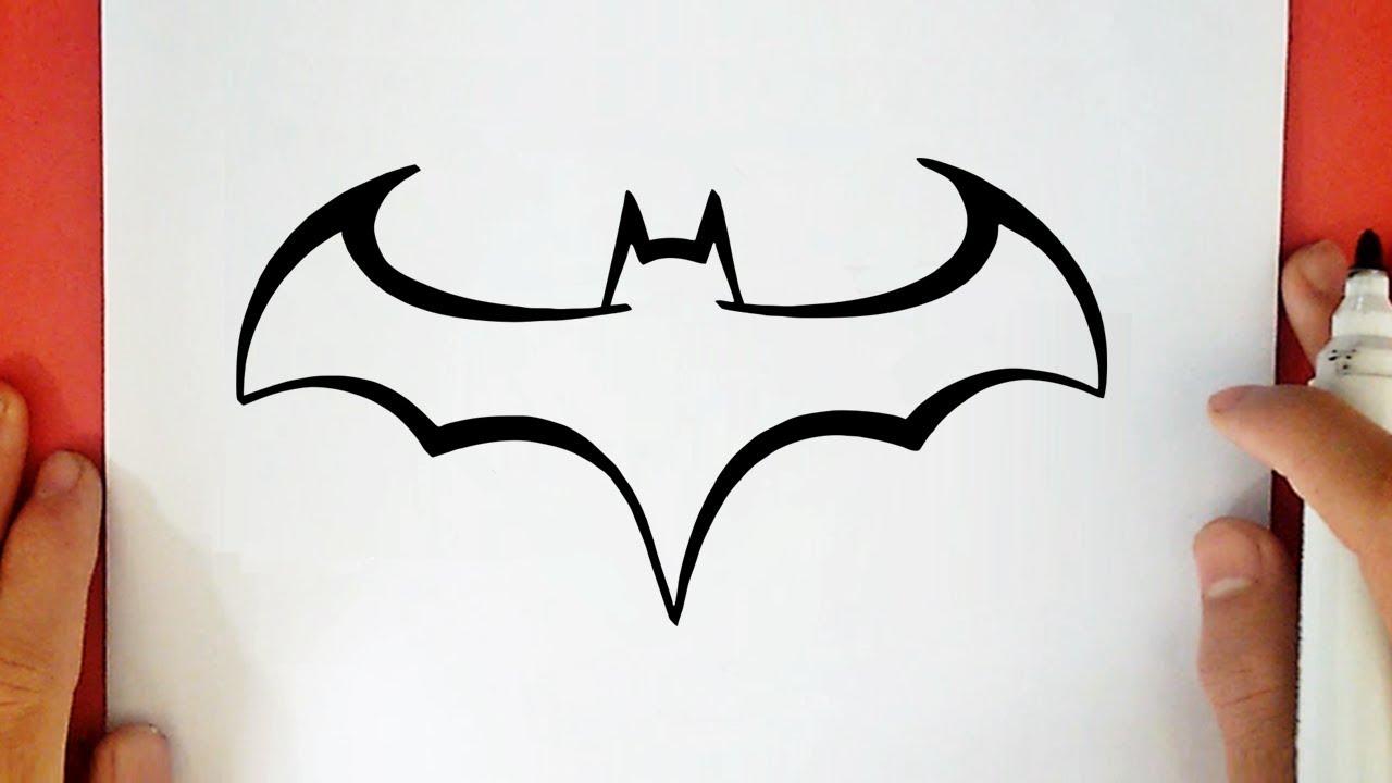 How To Draw The Batman Logo Social Useful Stuff Handy Tips