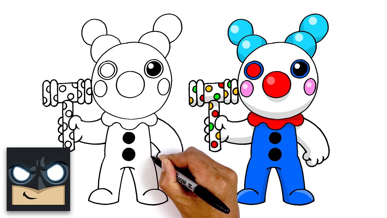 How To Draw Roblox Clown Step By Step Social Useful Stuff Handy Tips - clown avatar roblox