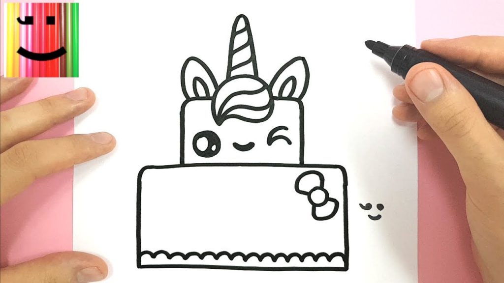 Comment Dessiner Un Gateau Licorne Kawaii Tuto Dessin Social Useful Stuff Handy Tips