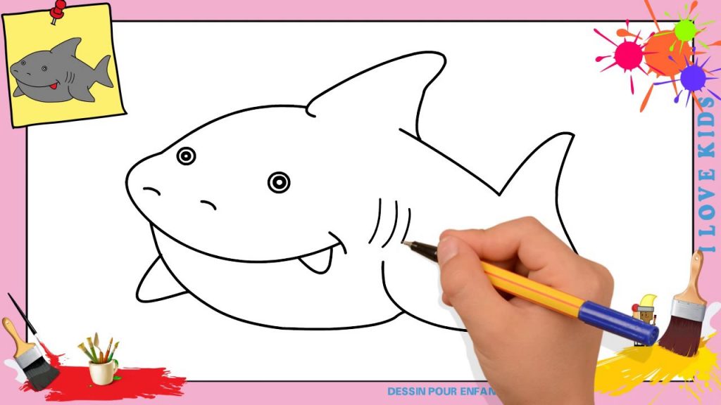 Dessin Requin Kawaii Facile Comment Dessiner Un Requin Kawaii Facilement Social Useful Stuff Handy Tips