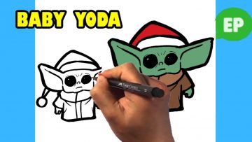 How To Draw Baby Yoda Cute Social Useful Stuff Handy Tips