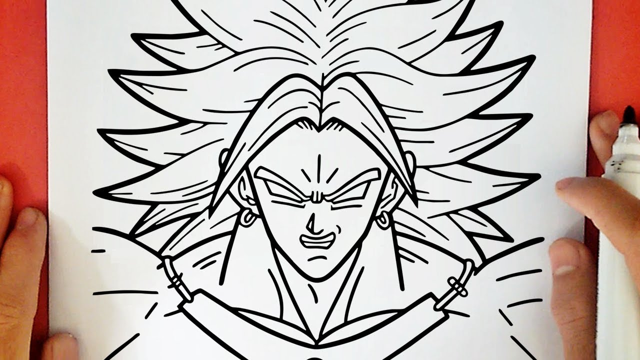 Como Dibujar A Broly Ssj Legendario Cuerpo Completo D 5494