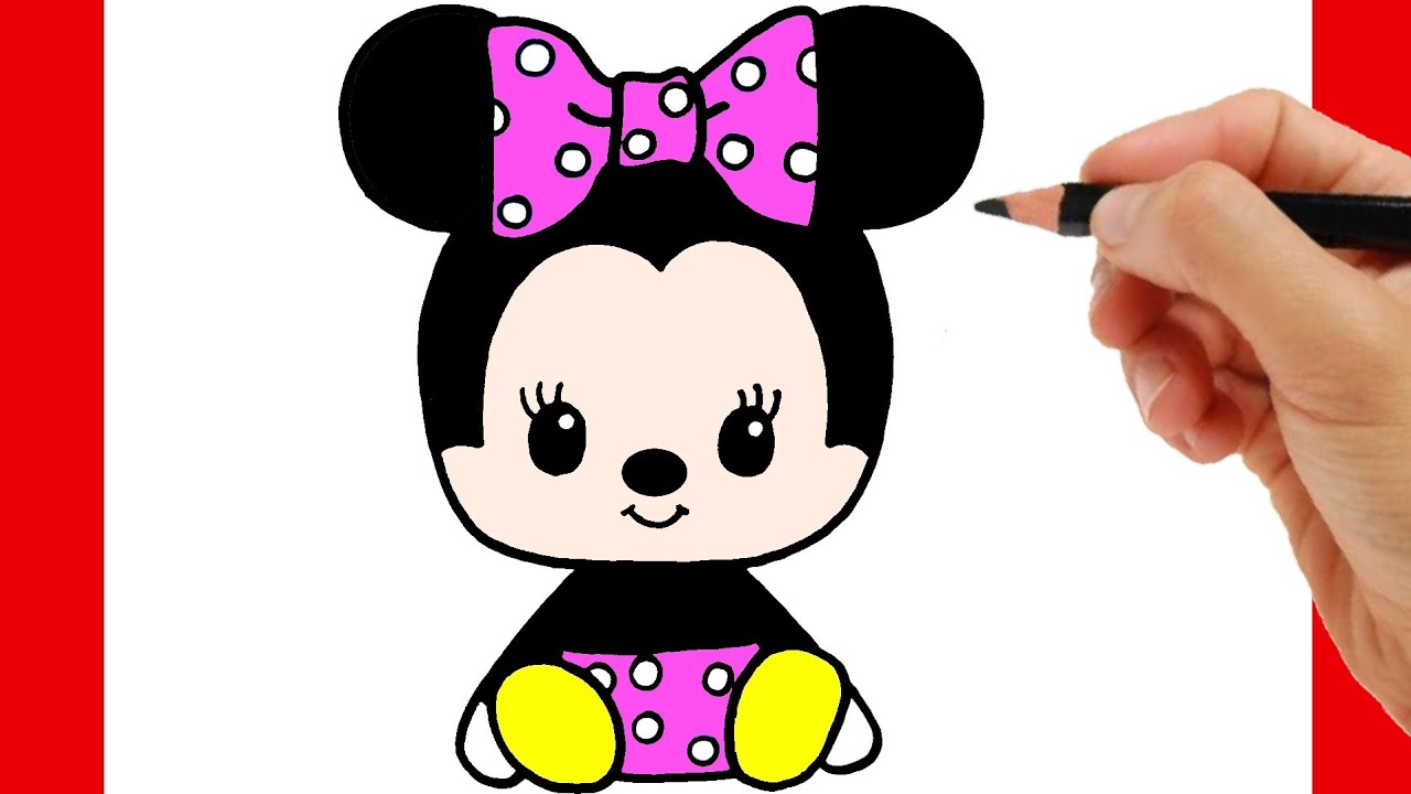 How To Draw Minnie Mouse Step By Step Pictures Cool2b - vrogue.co
