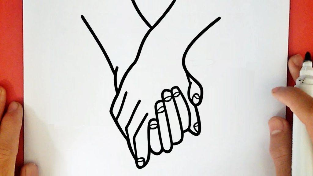 como dibujar manos agarradas | Social Useful Stuff - Handy Tips