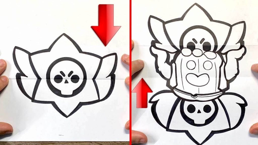 Tuto Dessin Surprise Brawl Stars Et Spike Social Useful Stuff Handy Tips - dessin facile brawl stars spike