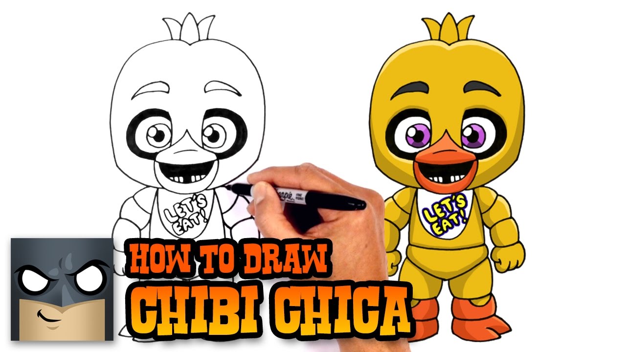 How to Draw Five Nights at Freddy's Chica Social Useful Stuff
