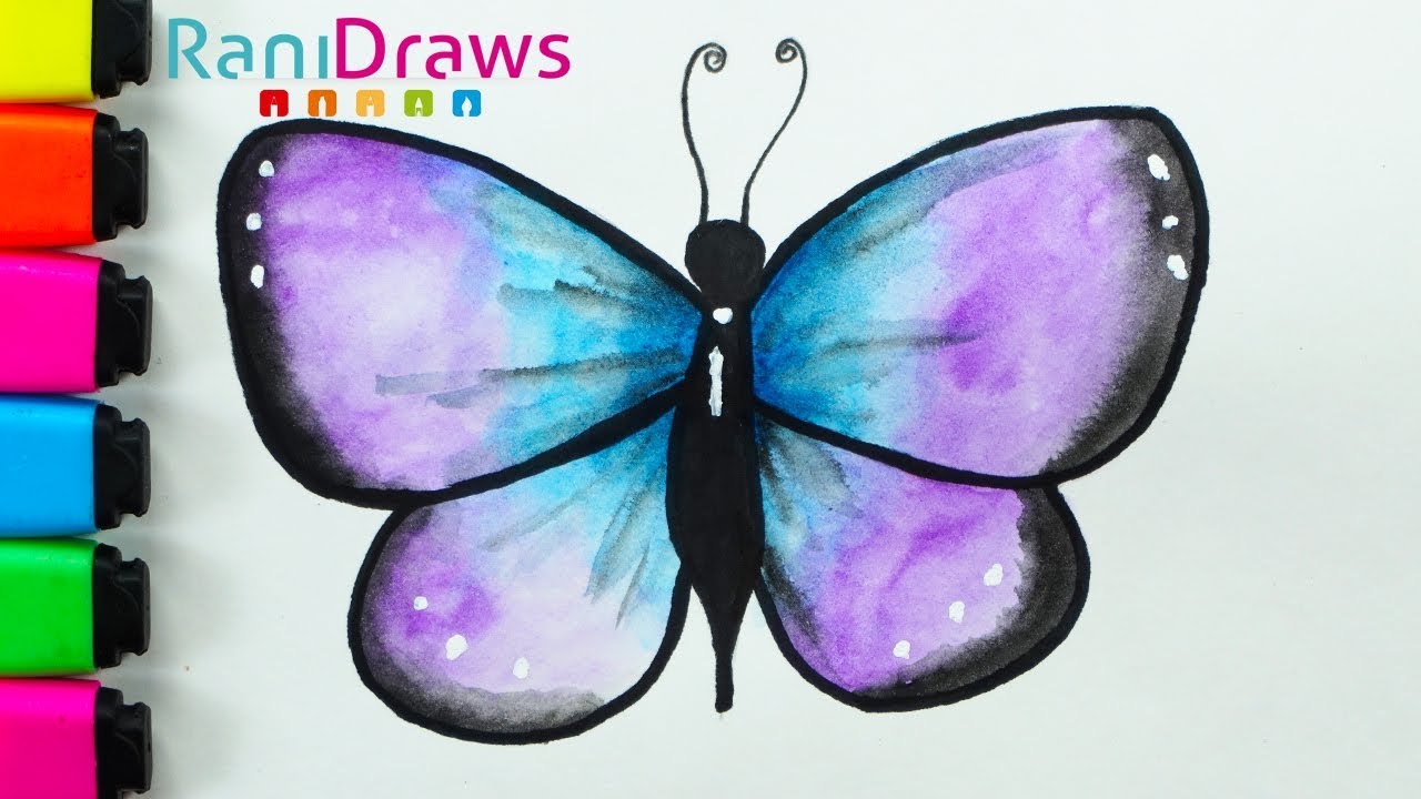 Dibujos De Una Mariposa Paso A Paso Como Dibujar Una Mariposa Dibujos