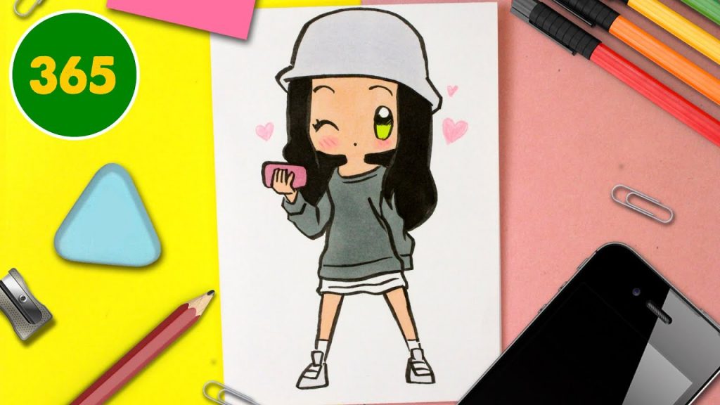 Comment Dessiner Une Fille Kawaii Dessins Kawaii Facile Comment Dessiner Des Personnages Kawaii Social Useful Stuff Handy Tips