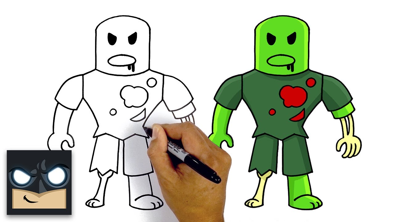 How To Draw A Roblox Zombie Social Useful Stuff Handy Tips - roblox youtube image id