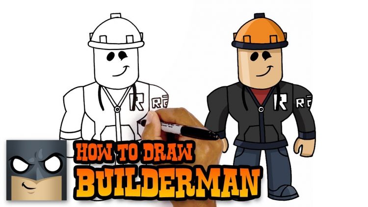 How To Draw Builderman Roblox Drawing Videos Step By Step Social Useful Stuff Handy Tips - roblox wiki builderman