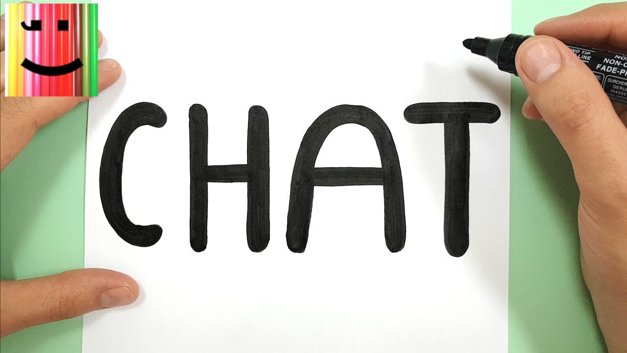 Dessin Facile Comment Dessiner Un Chat A Partir Du Mot Chat Tuto Dessin Social Useful Stuff Handy Tips