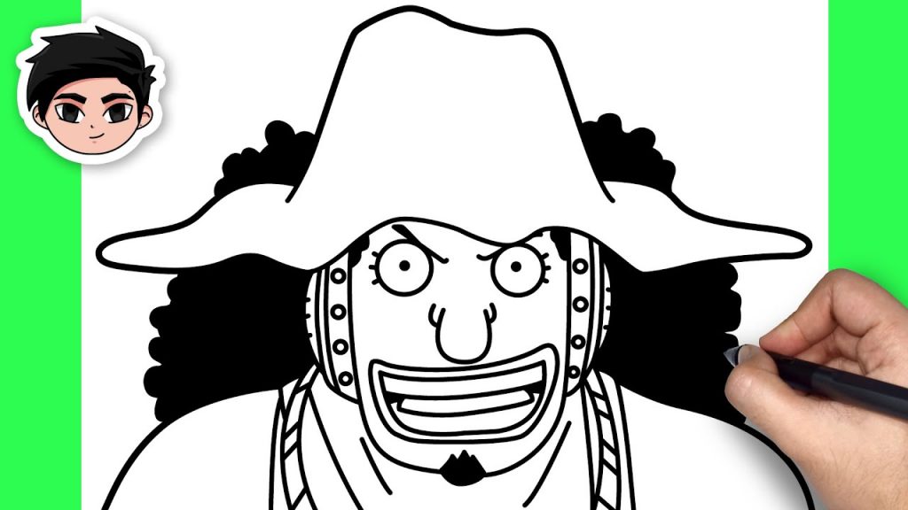 How To Draw Usopp One Piece Easy Tutorial Social Useful Stuff Handy Tips
