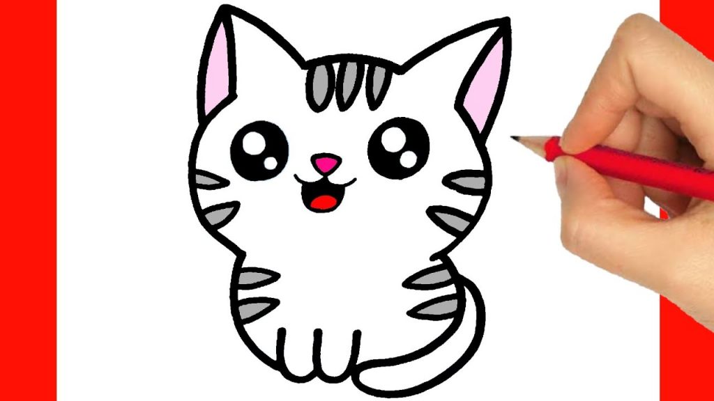 Comment Dessiner Un Bebe Chaton Kawaii Dessins Kawaii Social Useful Stuff Handy Tips