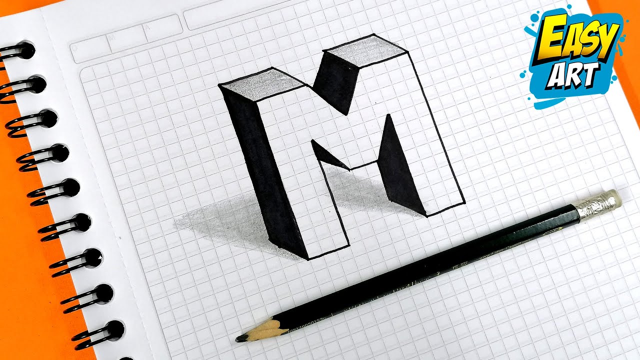 Imagenes De Letras En 3d Para Dibujar Theneave