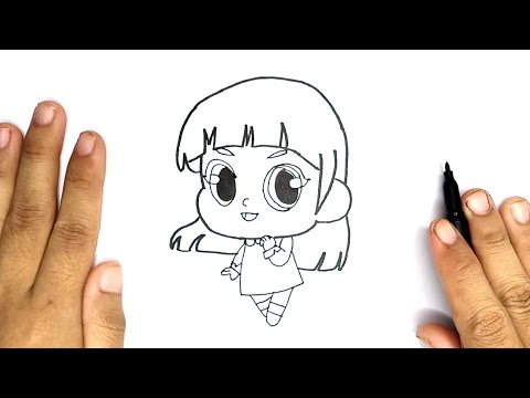 Cara Menggambar Gaeun - Shinbi's House | How To Draw Gaeun - Shibis's ...