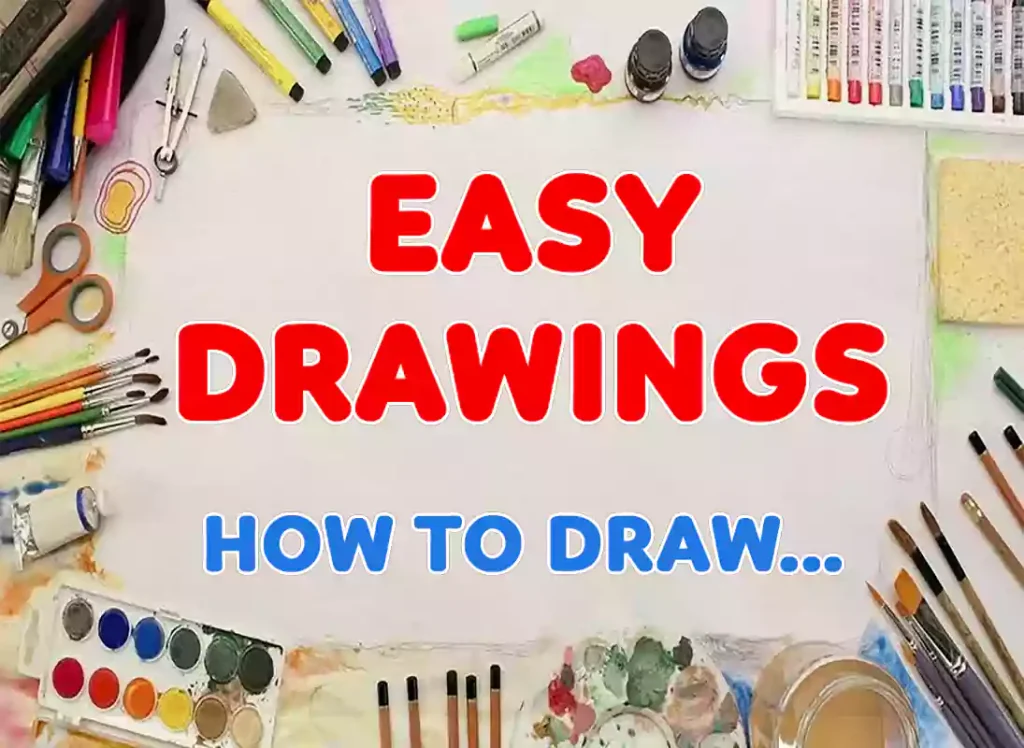easy drawing ideas for kids how to draw easy Drawing tips