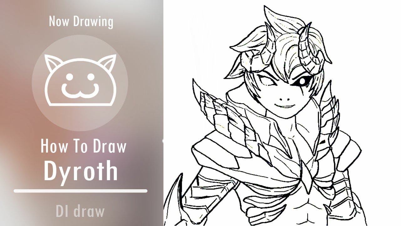 How To Draw Dyrroth Mobile Legends Easy Drawings Dibujos Faciles ...