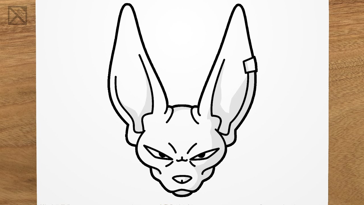 how-to-draw-beerus-step-by-step-dragonball-youtube