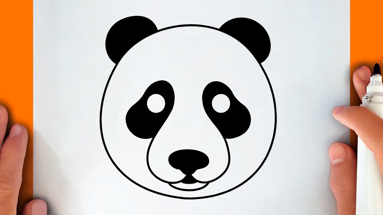 HOW TO DRAW A PANDA BEAR | Easy Drawings - Dibujos Faciles - Dessins ...