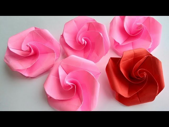 Cómo hacer una rosa de papel
