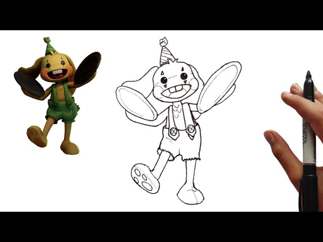 Disegnare Bunzo Bunny Poppy Playtime Chapter 2 Easy Drawings Dibujos Faciles Dessins