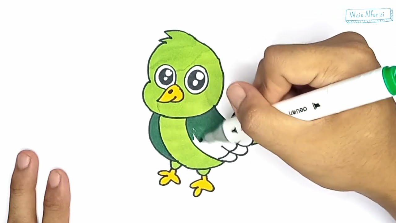 Cara Menggambar Burung Easy Drawings Dibujos Faciles Dessins