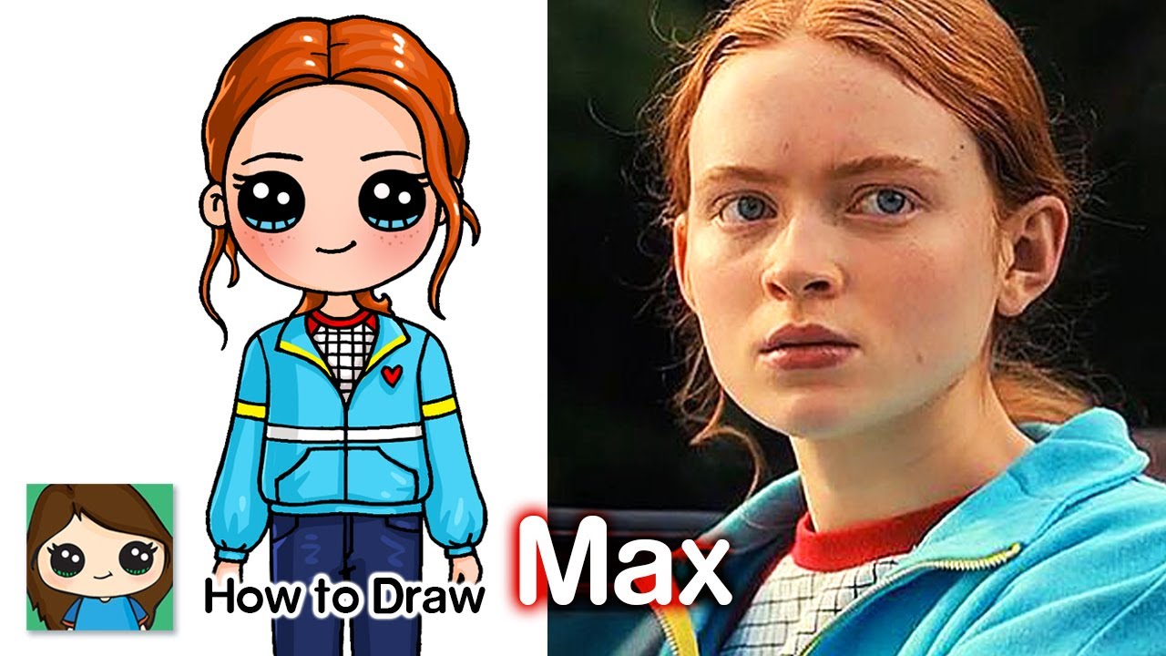 How to Draw Max Stranger Things 4 Easy Drawings Dibujos Faciles